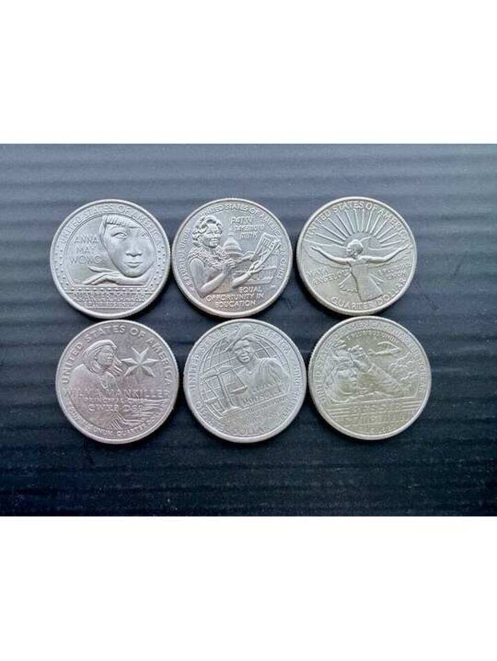 Famous Women Quarter Collectable Coins